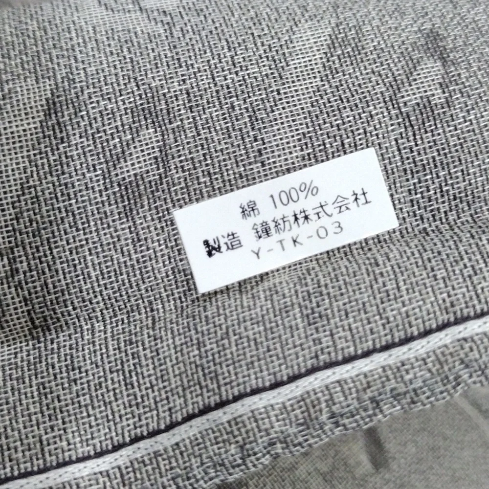CHRISTIAN DIOR Women's 100% Cotton Grey Print Square Pocket Scarf - 19x19-inch